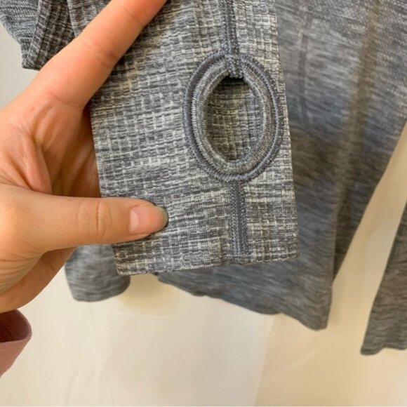 Lululemon Swiftly Tech Long Sleeve Grey Size 8 - Picture 5 of 5